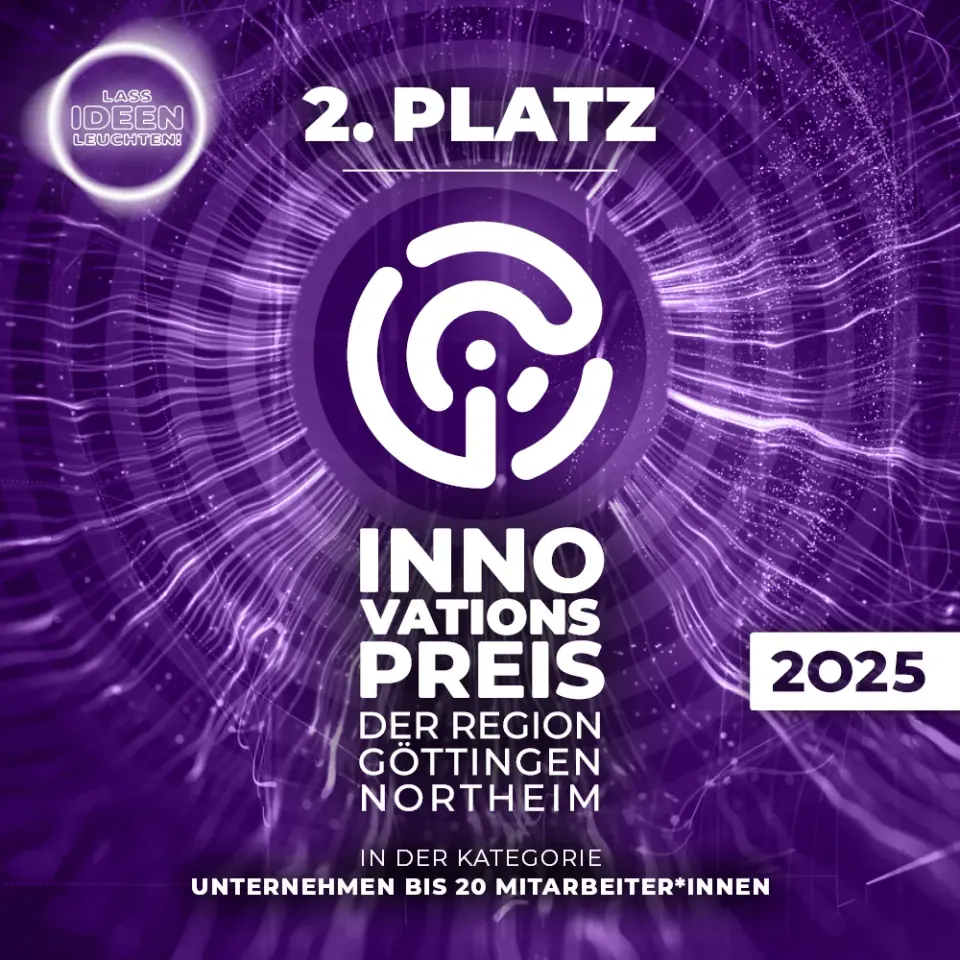 Innovation Award 2025 of the Göttingen Northeim region.