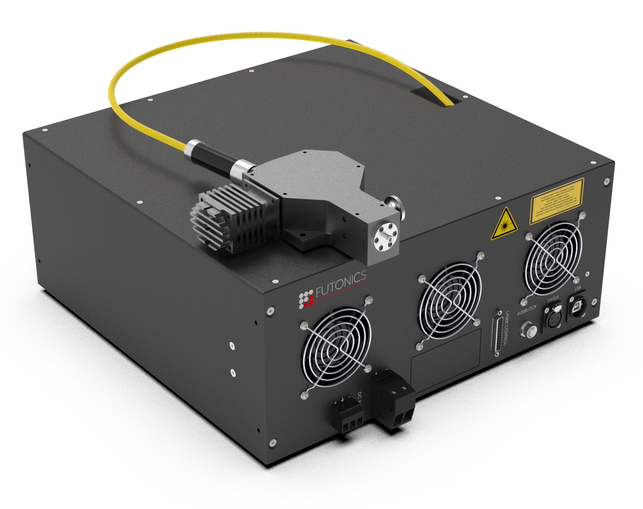 1200 W QCW / 120 W CW 风冷铥光纤激光器