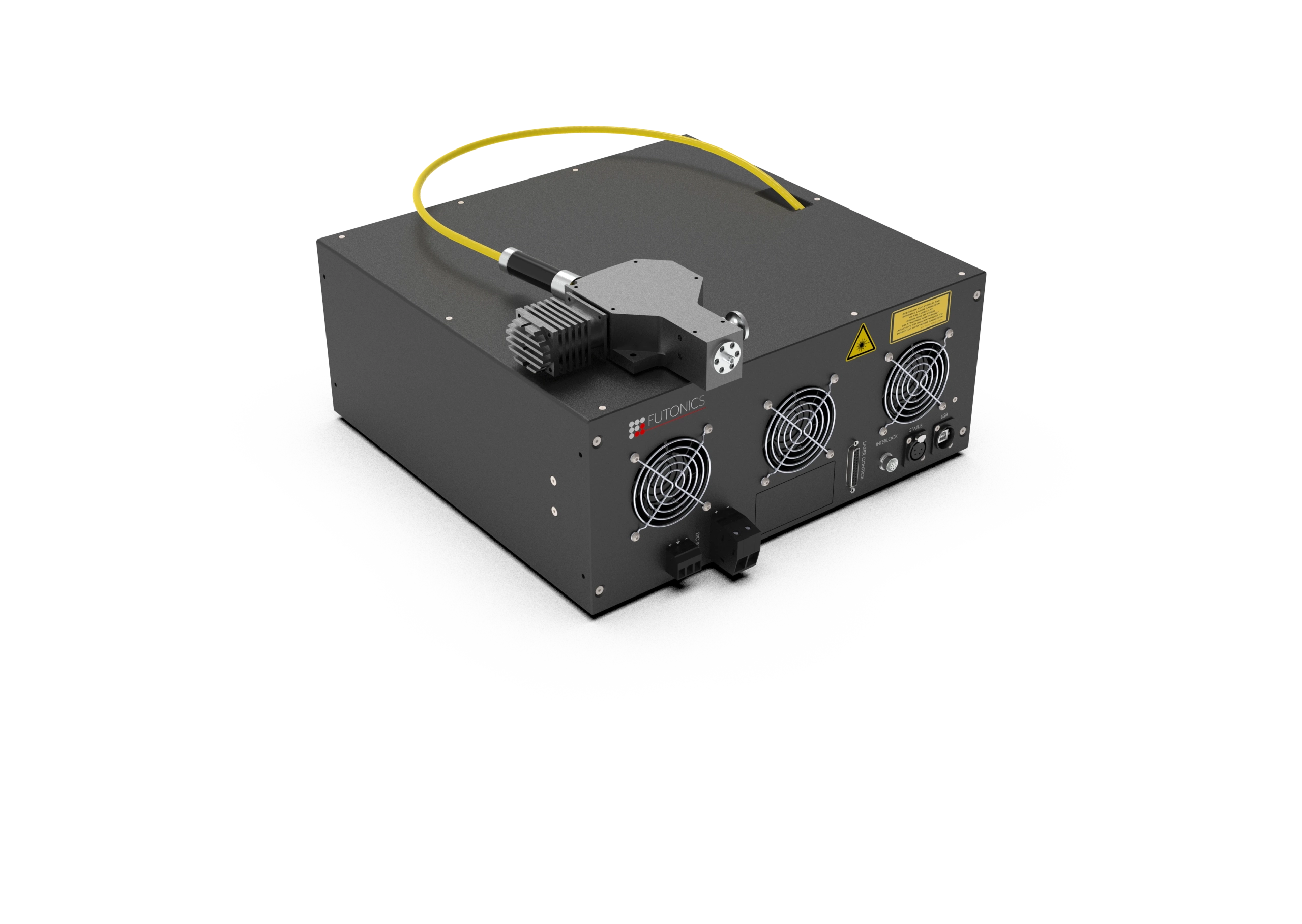 1200 W QCW / 120 W CW 风冷铥光纤激光器